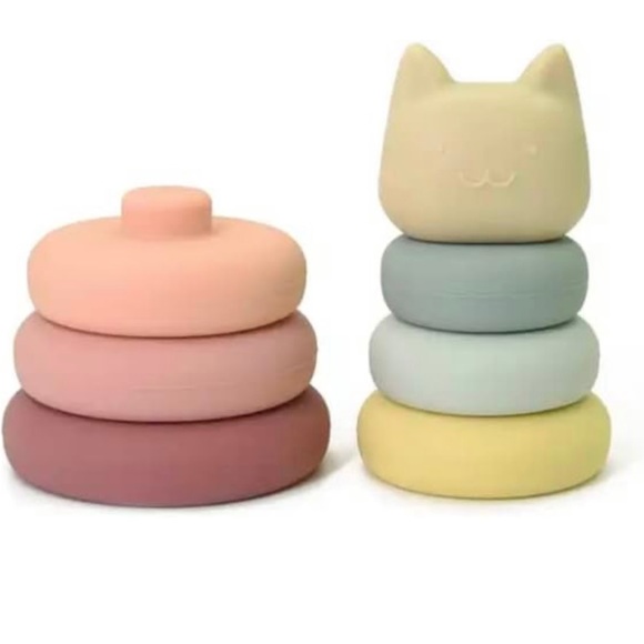 Baby Silicone Stacking Toy. - Picture 3 of 3